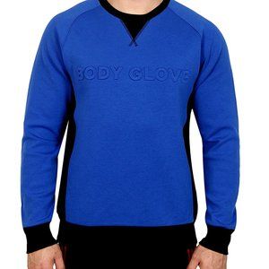 New Surfing Men S Black Blue Sweat Wick 3D Block Lettering  Shirt Spell Bodysuit